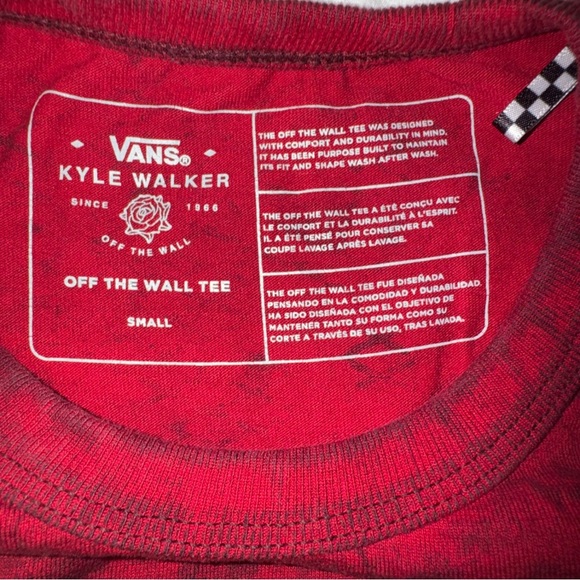 Vans Deep Red Long Sleeve Tee - Picture 5 of 6